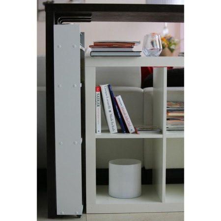 A sliding floor, for the kitchen and bathroom 94x52x16 cm, 4-storey, white color-3