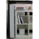 A sliding floor, for the kitchen and bathroom 94x52x16 cm, 4-storey, white color