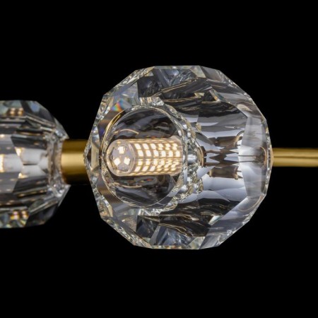 Grace chandelier, 6x40W G9, bronze color-2