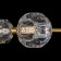 Grace chandelier, 6x40W G9, bronze color
