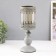 Summary Metal for 1 candle d = 10 cm "Siggerd" gray 11x11x30 cm