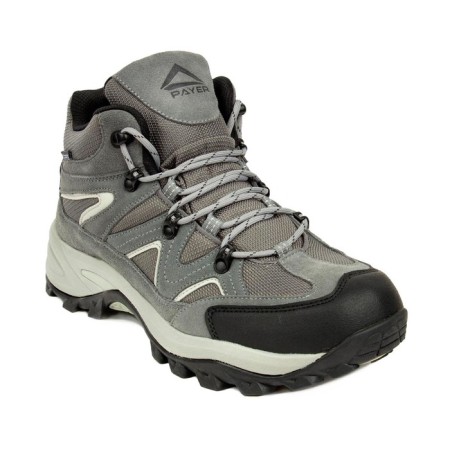 Tracking shoes Payer BOLAN, P-E, suede inserts, light gray, rr 37-2