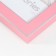Photo frame Plastic "Watercolor" 10x15 cm, pink