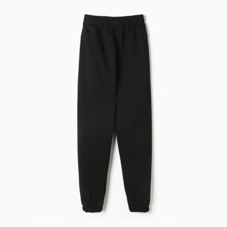 Sports pants for boys, black color, height 158 ​​cm-1