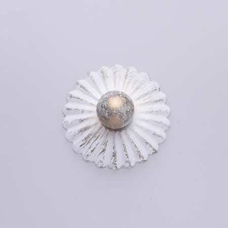 Ariadne chandelier 3x60W E27 White, golden 37x37x14cm-4