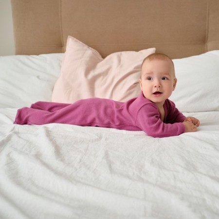 Combineson children's minku, raspberry color, height 68-74 cm-2