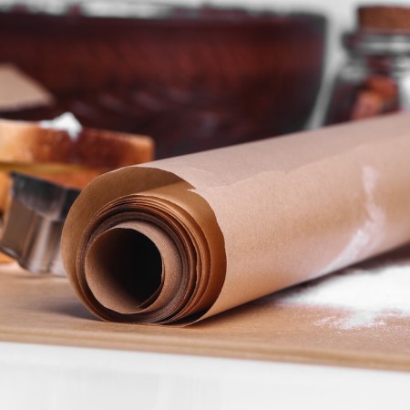 Baking paper siliconized, brown 38 x 6 m-2