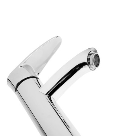 Zein Z3721 sink mixer, single -leaf, pour length 12 cm, tall, plastic, chrome-2