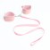 Erotic bdsm set of oki-hips, pink, 8 items