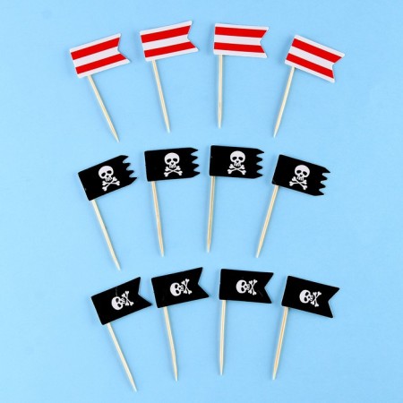 Skewers "Pirate", set of 12 pcs.-7