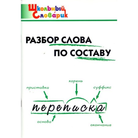 Directory. GEF. Dismantication of the word in composition primary school, Klyukhina I.V.
