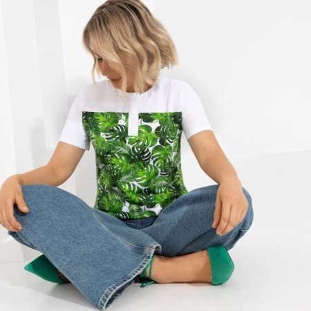 Women's T -shirt Charutti "Raise the mood", size 44-1