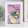Pigger interior plastic "I want a chic bouquet!" 17x12x3.8 cm