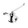 ACCOONA A7140 bath mixer, single -leaf, pouring 300 mm, with a shower set, chrome