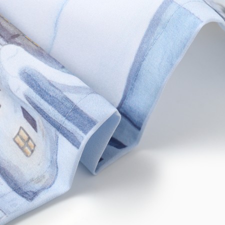 The tablecloth "Snow Queen" 145*215 +/- 3 cm, 100% p/e-3