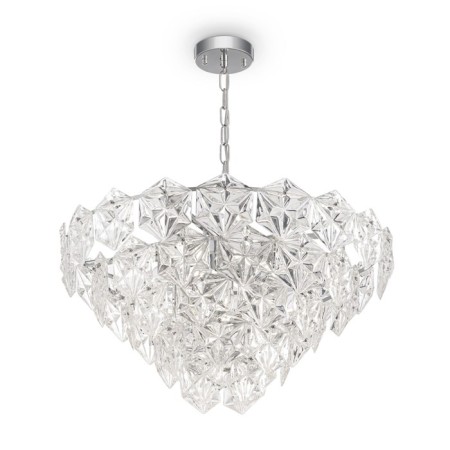 Suspended lamp Freya FR1004PL-12CH MOLLY, 630x630x930 mm, E14, 12x60W, chromium color