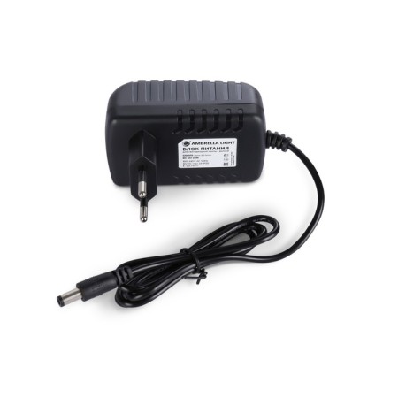 Ambrella power supply for LED tape with a fork 12V 24W 2A IP20 100-240V