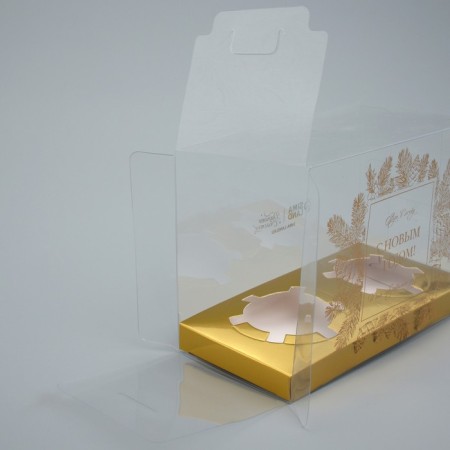 Box for the captake “Believe in the Dream”, gold, 8 x 16 x 11.5 cm, New Year-5