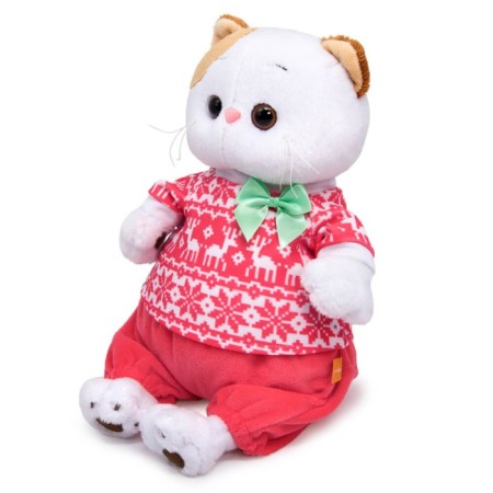 Soft toy "Lee in winter pajamas", 24 cm-1