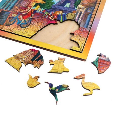 Figure puzzle "Eiffel Tower"-3