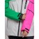 Ski jacket female winter, size 50, pink color