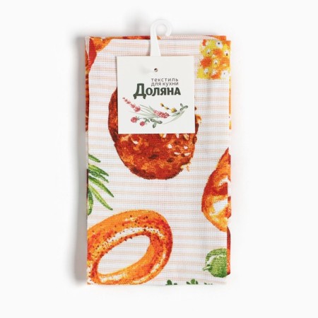 Kitchen towel "Bread" 35x60cm, mix-4
