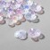 Plastic “flowers” ​​beads, set of 30 pcs., 1.2 × 1.2 × 0.2 cm, rainbow color