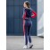 Female ishomine is a suit, size 44, dark blue color
