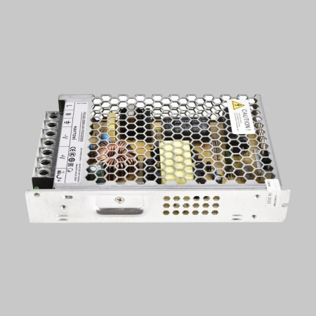 Power supply LED Strip 220205, 200W, 3x9.7x15.9 cm, silver color-2
