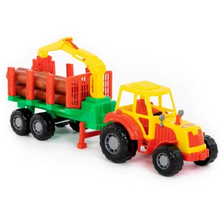 Tractor with a semi-trailer Lesovoz "Master"-3