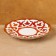 Pakhta plate red in gold
