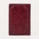 Cover for passport, burgundy color