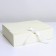 Gift folding box, packaging, "beige", 31 x 24.5 x 8 cm