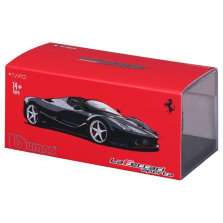 BBURAGO Ferrari Laferrari Aperta, Die-Cast, 1:43 machine, Red color-10