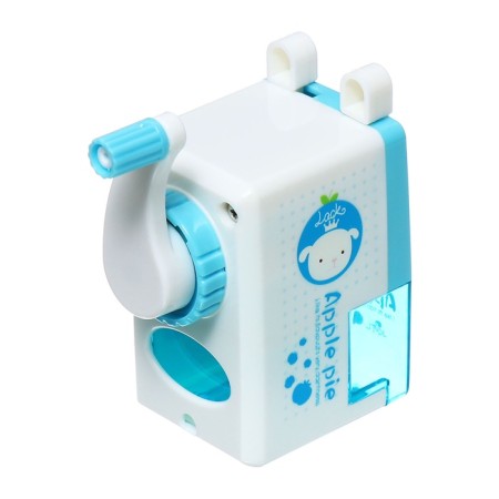 Mechanical sharpener with container classic blue-4