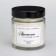 Aromatic candle made of soy wax in a bank, 150 g, orange and black pepper