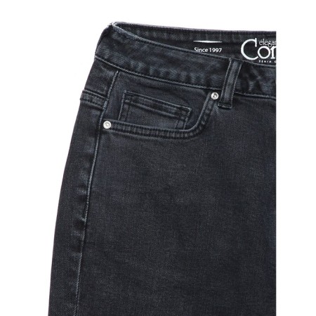 Women's jeans Conte Elegant Relaxed Mom, size XXL, color Washed Black-6