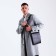 Male bag, black color