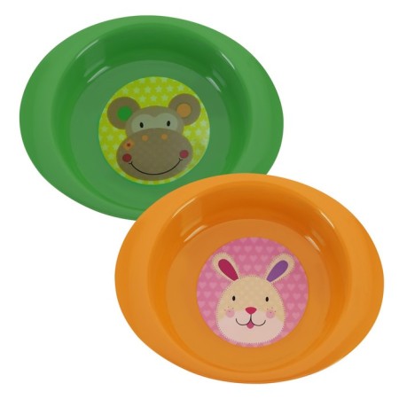 Baby plate for the first dishes, from 4 months., Mix colors