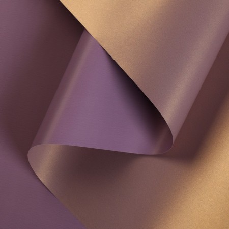 Flower Film Purvalum "velvet", lavender, 0.5 x 10 m