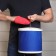 Folding bucket 11 l, car, blue