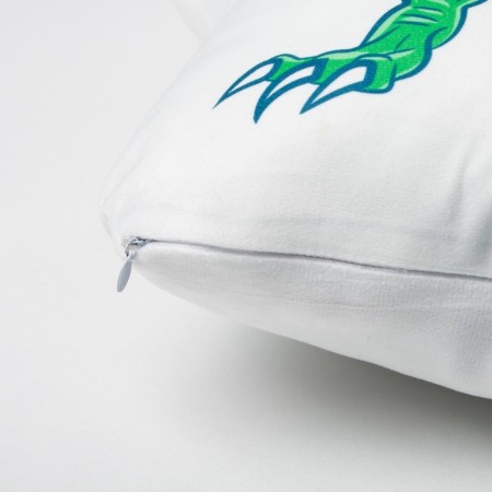 Decorative Ethel Pillow "Dinosaur", 44x44 cm, velor-2