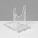 Universal adjustable small stand, 10 × 6 × 2.5 cm, 3 mm plexiglass