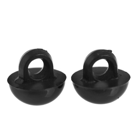 The eyes are sewing, set of 100 pcs., Size: 1 pc. 0.9 cm-1