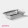 A set of foil forms for baking and baking of the share, 780 ml, 21 × 14.7 × 5 cm, 3 pcs