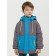 Windbreaker for boys, height 104 cm, gray color