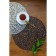 A set of serving napkins on the table “Spider Web”, D = 38 cm, 4 pcs, black color