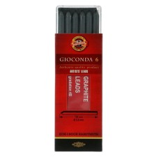 Set of rods for graphics KOH-I-NOOR 4865 4V, headen diameter 5.6 mm, neckline 120 mm, 6 pieces in a set