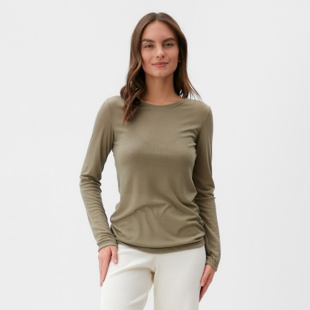 Women's longliva KAFTAN: BASIC Line color khaki size 40-42