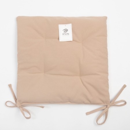 Siddle on the chair Ethel Kitchen 42x42 cm, col. Beige, 100% HL, sarzha 220 g/m2-6